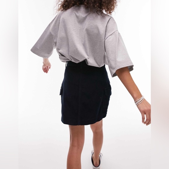 TOPSHOP | Cord Denim Cargo - Picture 2 of 7